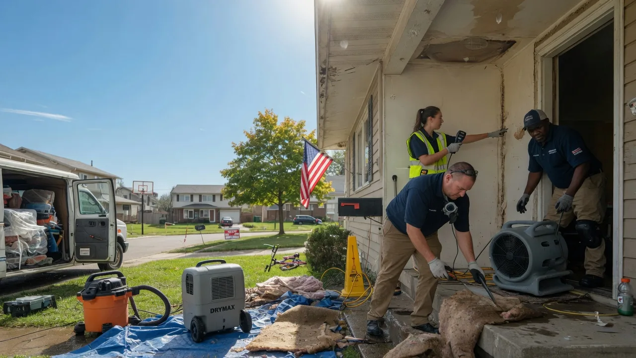 Water Damage Restoration in London, OH near me